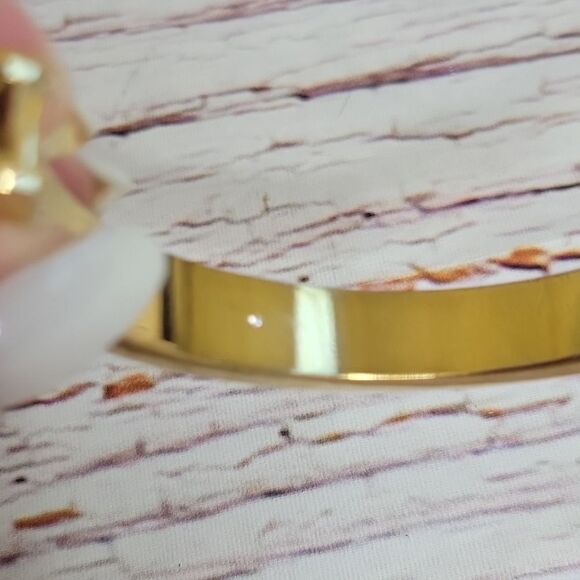 J. CREW Goldtone Bangle - Picture 3 of 5